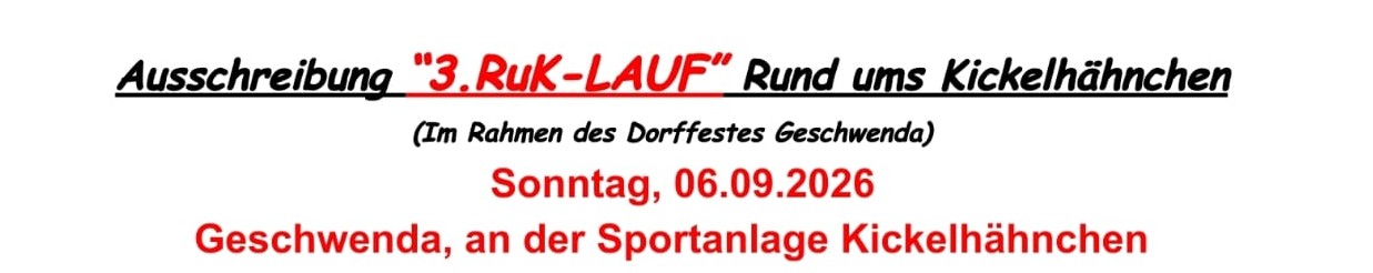 Ausschreibung RuK 2026